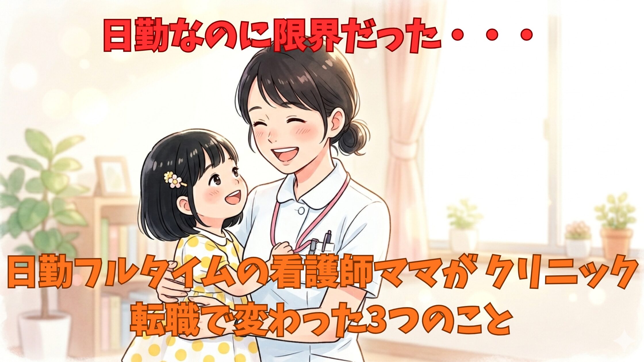 日勤なのに限界だった
