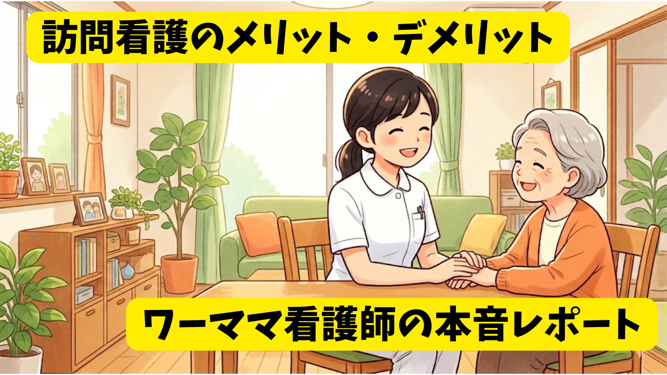 訪問看護のメリット・デメリット